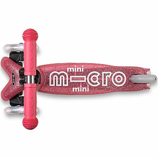 Micro Mini Glitter LED Scooter (Fairy Pink)