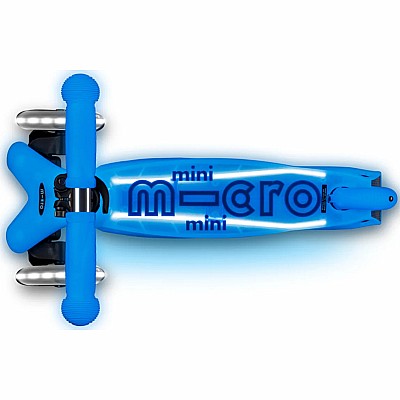 Micro Mini Glow Plus LED Scooter (Arctic Blue)