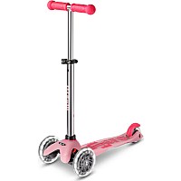 Micro Mini Glow Plus LED Scooter (Frosty Pink)