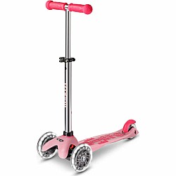 Micro Mini Glow Plus LED Scooter (Frosty Pink)