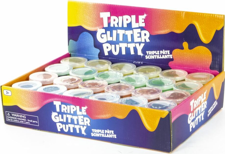 Triple Glitter Putty