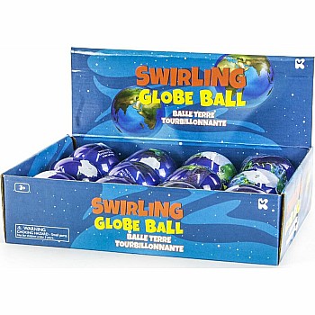 Swirling Earth Ball