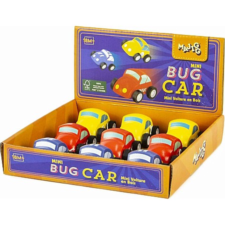 MAJIGG Wooden Mini Bug Car