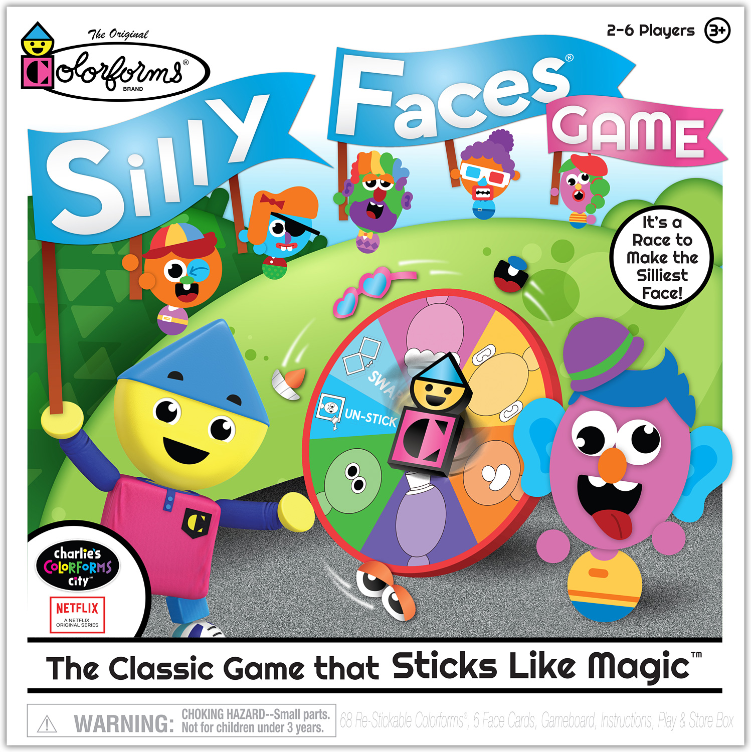 Colorforms - Silly Faces Game – Foothill Mercantile