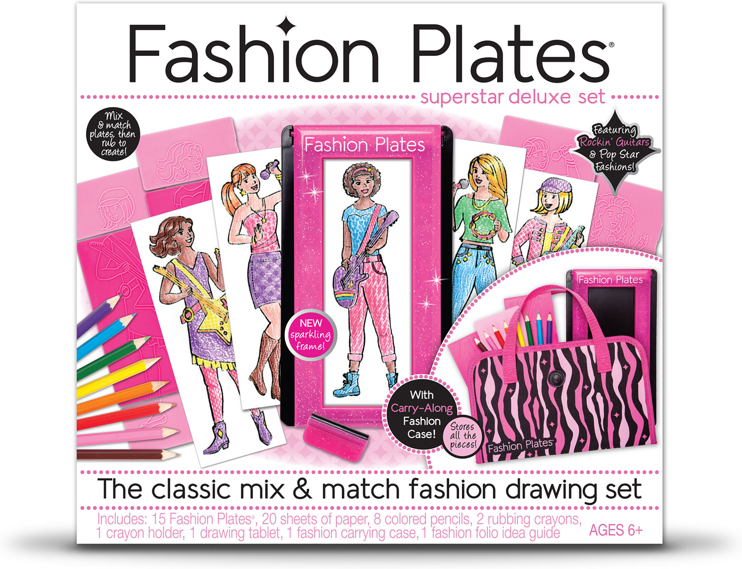 Fashion Plates Superstar Deluxe Set - Mary Arnold Toys