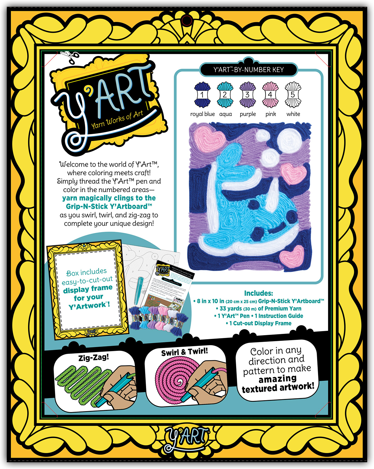 un gran regalo! Calcetín Narwhal Craft Kit-Diversión Coser Craft Kit para niños y adultos 