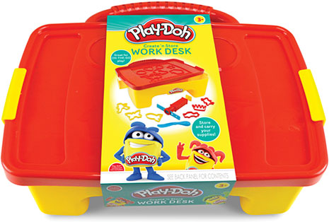 Play Doh Create N Store Work Desk The Learning Post Toys