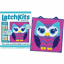 Latchkits Owl Mini-Rug Craft Kit