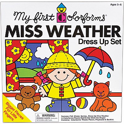 My First Colorforms Miss Weather