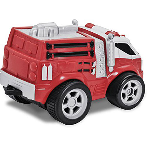 Kid Galaxy Squeezable Remote Control Fire Truck RC Toy for Preschool Kids Ag... 