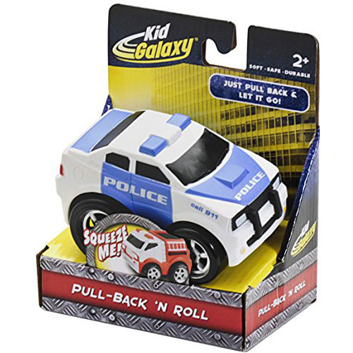 4 x 3 x 3 Kid Galaxy Pull Back ‘n Roll Race Car Wind Up Toy Vehicle for Boys Girls & Toddlers Age 2 & Up Vehicle 