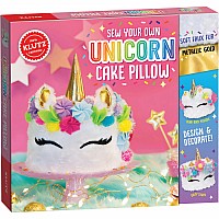 Sew Your Own Unicorn Cake Pillow 