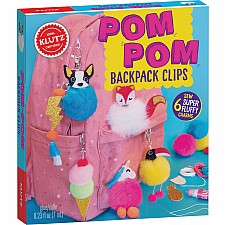 Pom-Pom Backpack Clips 