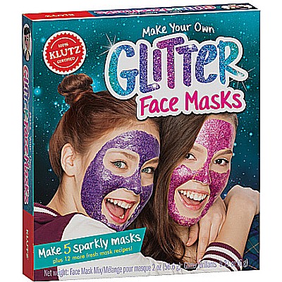 Make Your Own Glitter Face Masks 