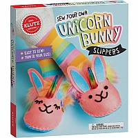 Sew Your Own Unicorn Bunny Slippers
