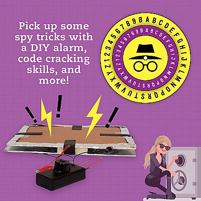 Maker Lab: Ultimate Spy Vault and Code Kit