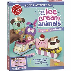 Sew Your Own Ice Cream Animals
