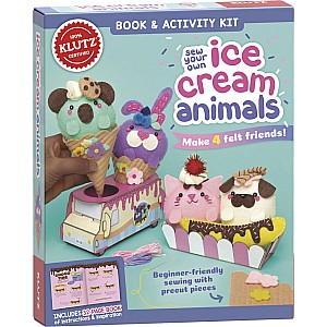 Sew Your Own Ice Cream Animals
