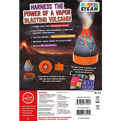 Ultrasonic Misting Volcano