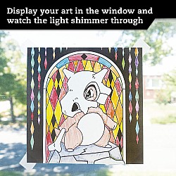 Pokemon Stained Glass Art