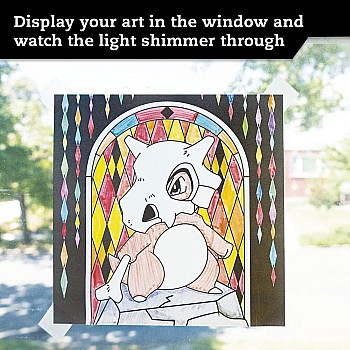 Pokemon Stained Glass Art