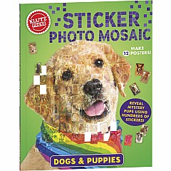 Sticker Photo Mosaic: Dogs and Puppies