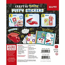 Pokemon Puffy Stickers Kit