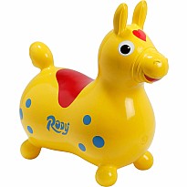 Rody Inflatable Bounce Horse (Yellow)