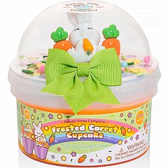Frosted Carrot Cupcake Cloud Creme Slime