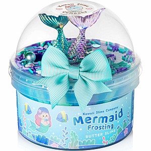 Mermaid Frosting Butter Slime