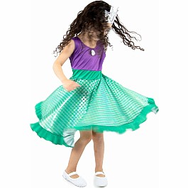 Mermaid Twirl Dress - Size 4