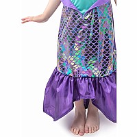 Purple Sparkle Mermaid - 1-3 Years (S)