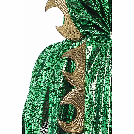 Dragon Cloak Green / Gold - One Size