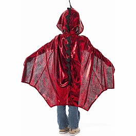 Red Dragon Cloak - Ages 3-8