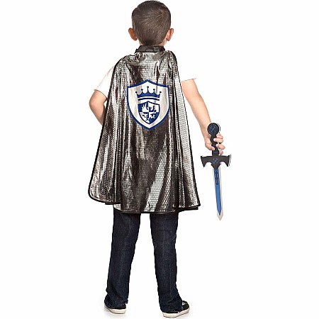 Adventure Knight Cape & Sword Set - One Size