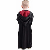 Red Hooded Wizard Robe - 5-9 Years (L/XL)