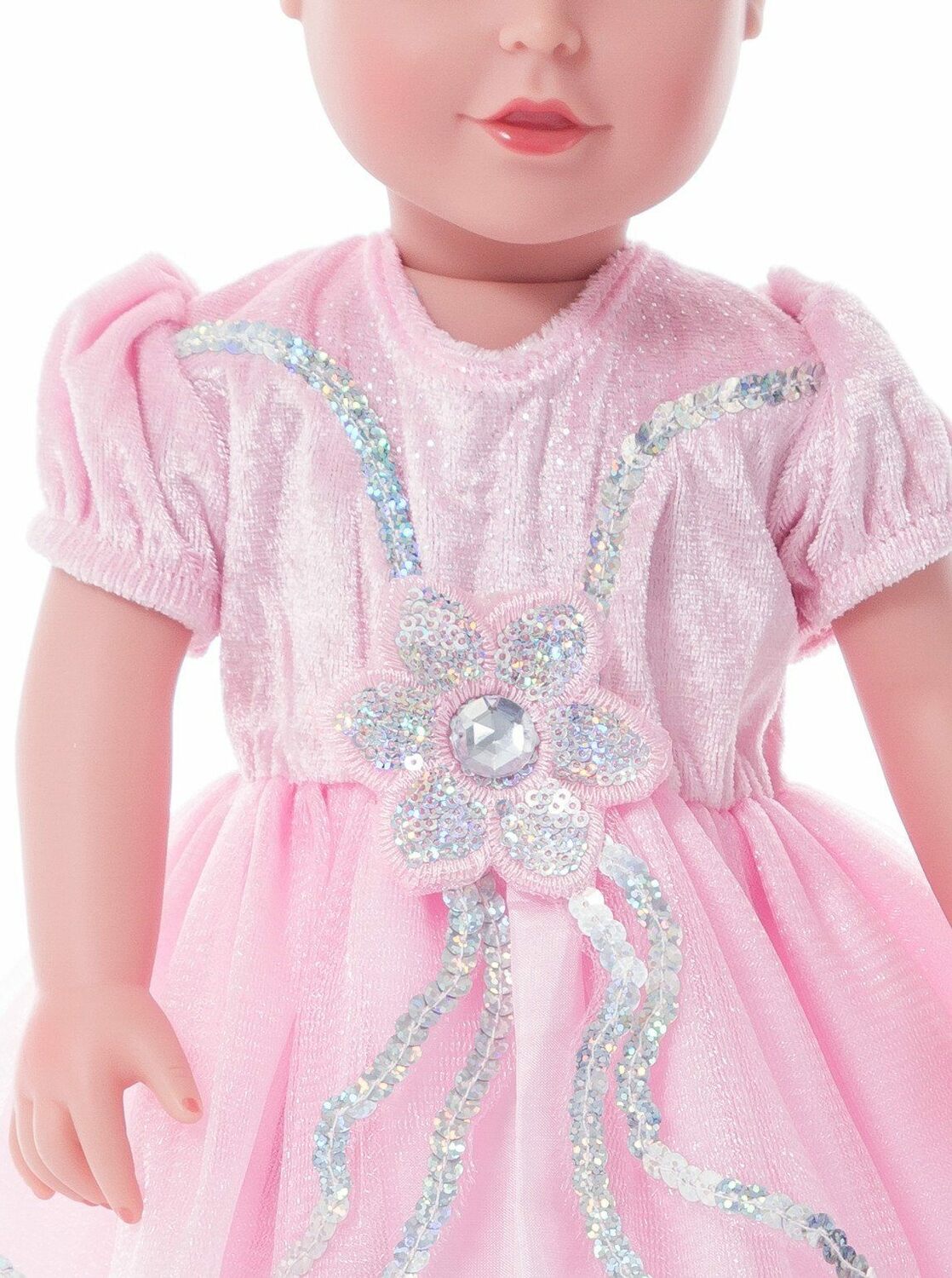 Little Adventures Doll/ Plush Royal Pink Princess Dress Up Toy Sense