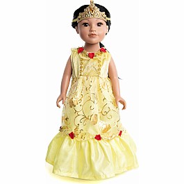 Doll Dress Yellow Beauty - Ages 3+