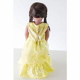 Doll Dress Yellow Beauty - Ages 3+