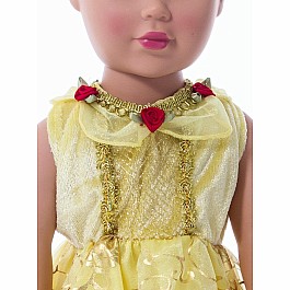 Doll Dress Yellow Beauty - Ages 3+