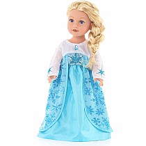 Doll Dress Ice Princess - 16"-20" Doll/Plush