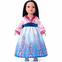 Doll Dress Asian Princess - 16"-20" Doll/Plush