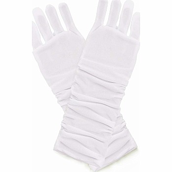 Princess Gloves White - One Size Fits Most