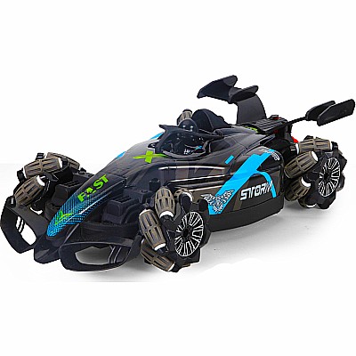 Formula Drift Racing Car With Smoke & Sound