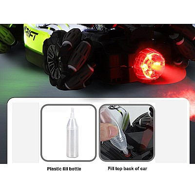 Formula Drift Racing Car With Smoke & Sound