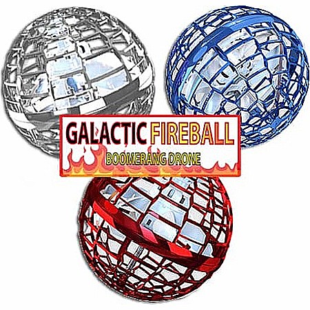 Galactic Fireball Boomerang Drone (assorted colors)