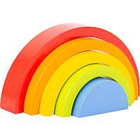 Wooden Building Blocks Rainbow