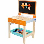 Children's Workbench With Drawing Table