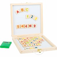 Blackboard Box Magnetic Letters And Numbers