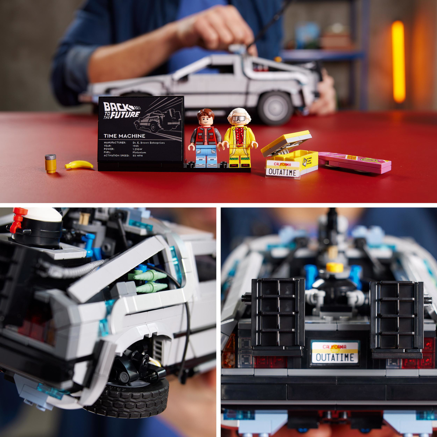 LEGO® Creator Expert Icons Back to the Future Time Machine Set